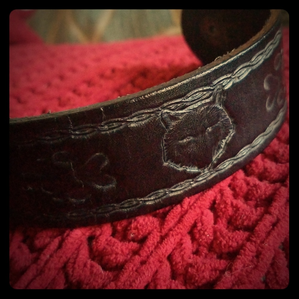Men's Leather Wristband